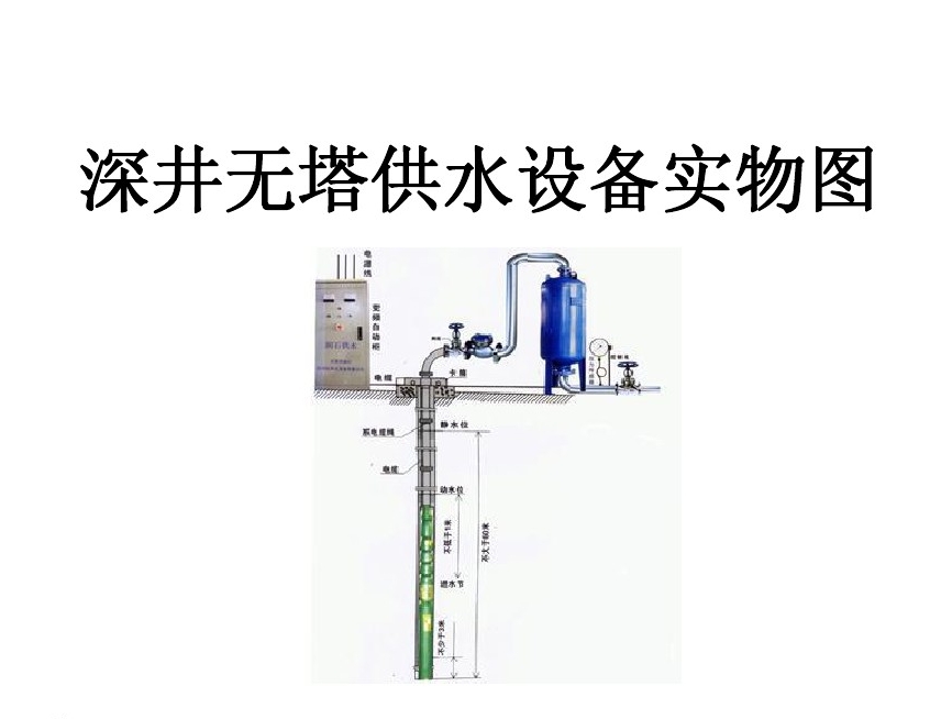 滦州市井泵无塔式供水设备